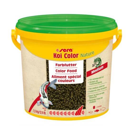 sera Koi Color Nature Medium, 3.800 ml (1,3 kg)