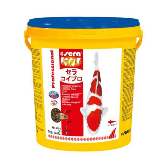 sera Koi Professional Spirulina Farbfutter, 7 kg