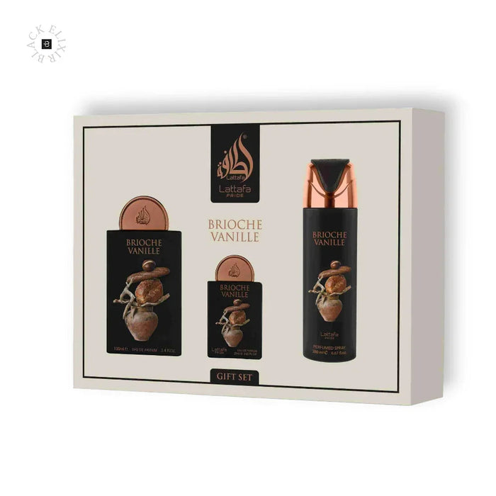 Lattafa Brioche Vanille Eau de Parfum Set