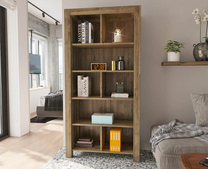 NATURA 90er Bücherregal aus Birke – Handgefertigt für ein gemütliches Zuhause