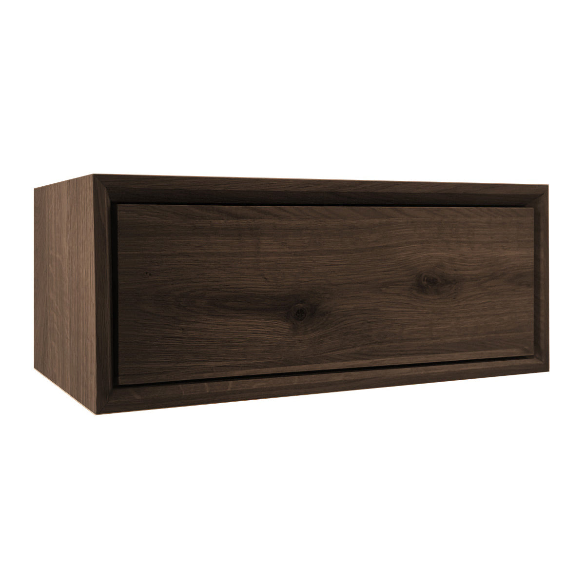 Arona Wand-Nachttisch Räuchereiche – Modern, platzsparend und elegant