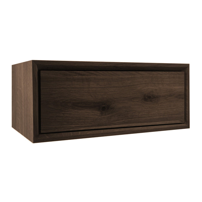 Arona Wand-Nachttisch Räuchereiche – Modern, platzsparend und elegant