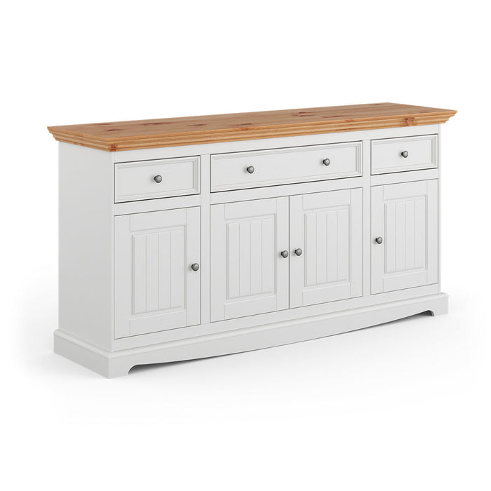 Bologna Elegante Kommode Kiefer massives Holz – Eleganz trifft Funktionalität