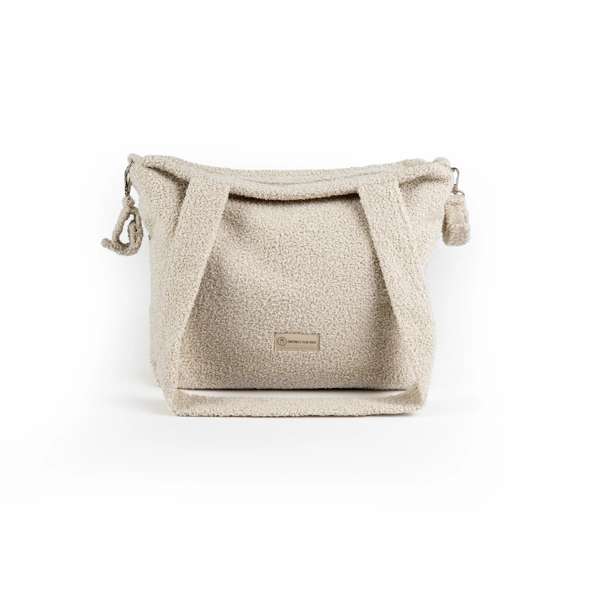Wickeltasche Bouclé – für Kinderwagen