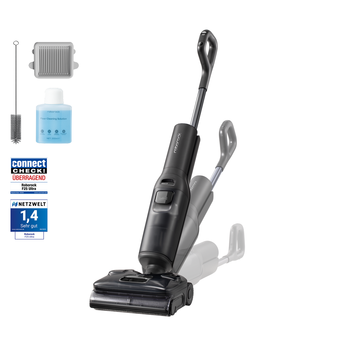 Roborock F25 Ultra Nass- und Trockensauger mit Dampf- und Hochtemperaturreinigung