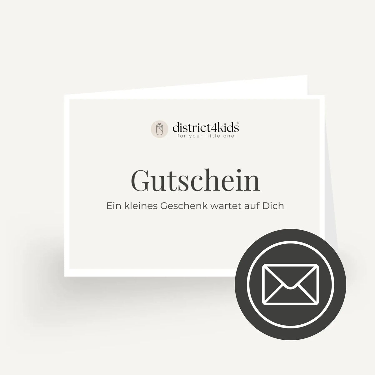 Geschenkgutschein in Grußkarte - per Post