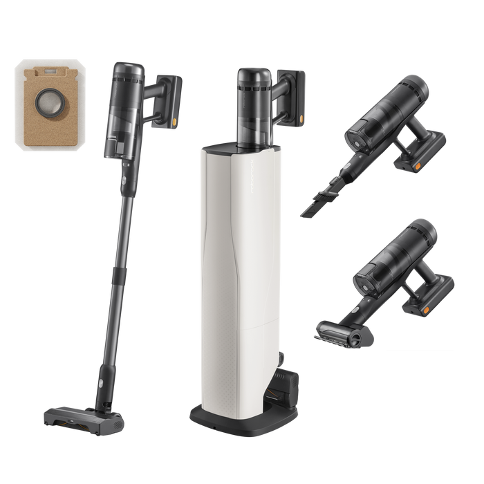 Roborock H60 Hub Ultra Akku-Staubsauger mit Absaugstation
