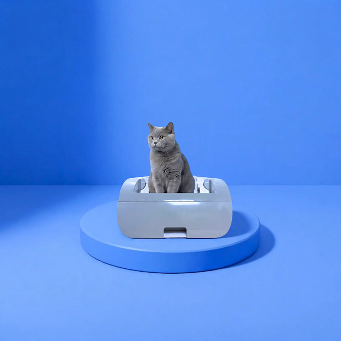 Helios - Selbstreinigende Katzentoilette Tastengesteuert