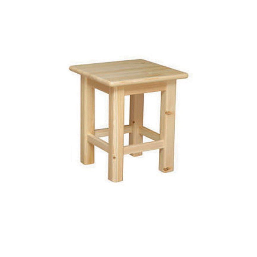 Leo Hocker aus 100% Bio-Kiefer Massivholz | Kinder Hocker Bio Kiefer Massivholz