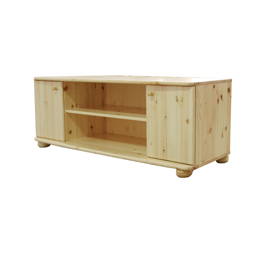 Leo TV-Lowboard Bio Kiefer Massivholz 131/151/171 – 100% nachhaltig und stilvoll