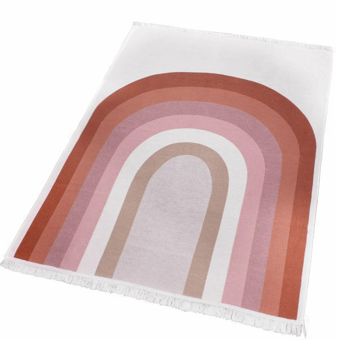 Kinderzimmer Teppich zum Wenden geliebter Regenbogen