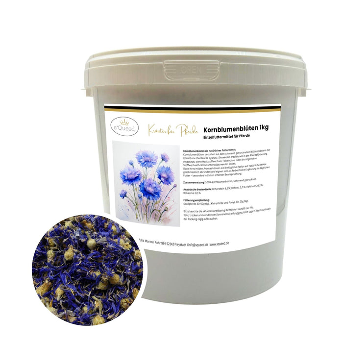 Kornblume Pferd 1kg