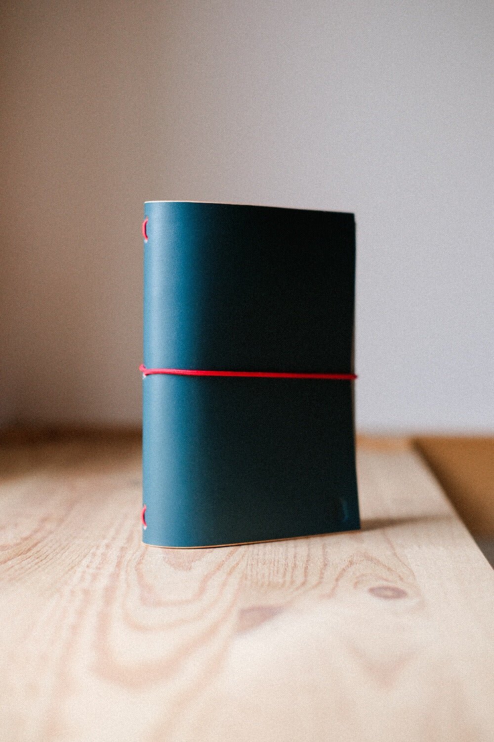 Leder Journal Cover / PETROL