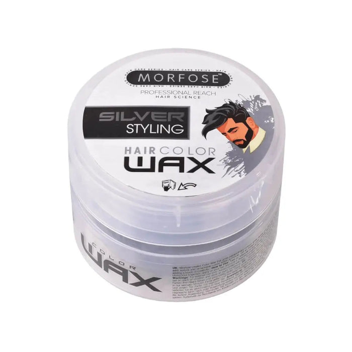 Morfose - Color Haar Wax 100 ml - Silber