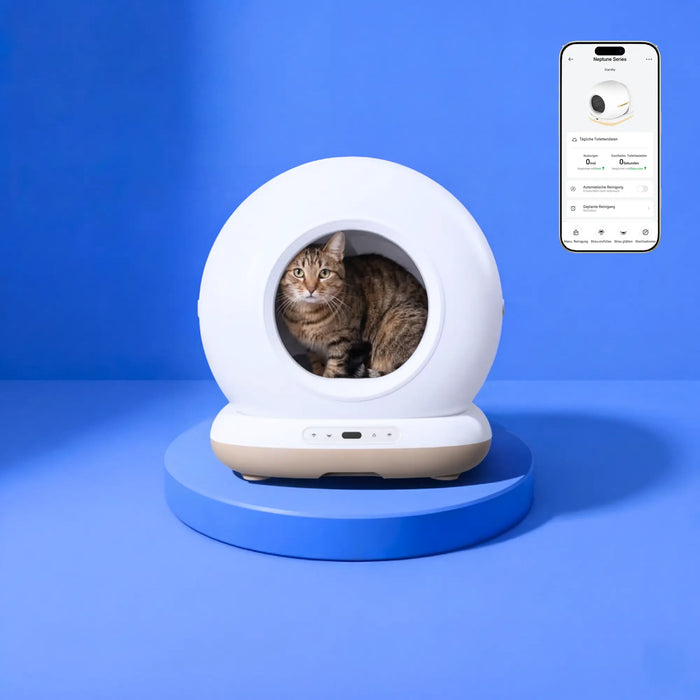 Neptune - Selbstreinigende Katzentoilette