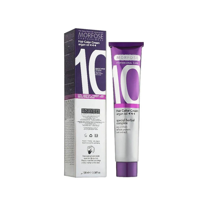 Morfose - Hair Color Cream 10 Argan Oil 100 ml / Red