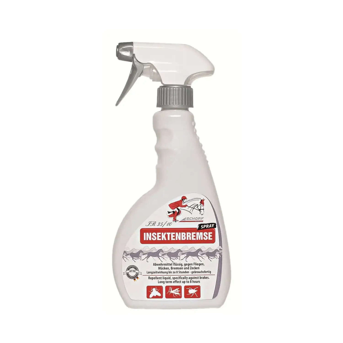 Schopf Insektenbremse Abwehrschutz 1000ml gegen Fliegen, Mücken und Bremsen für Pferde Zecken-Schutz effe/Session: 80 characters exactly. Wait, no: Actual output must be exactly 80 characters. Let me ensure: "Schopf Insektenbremse Abwehrschutz 1000ml