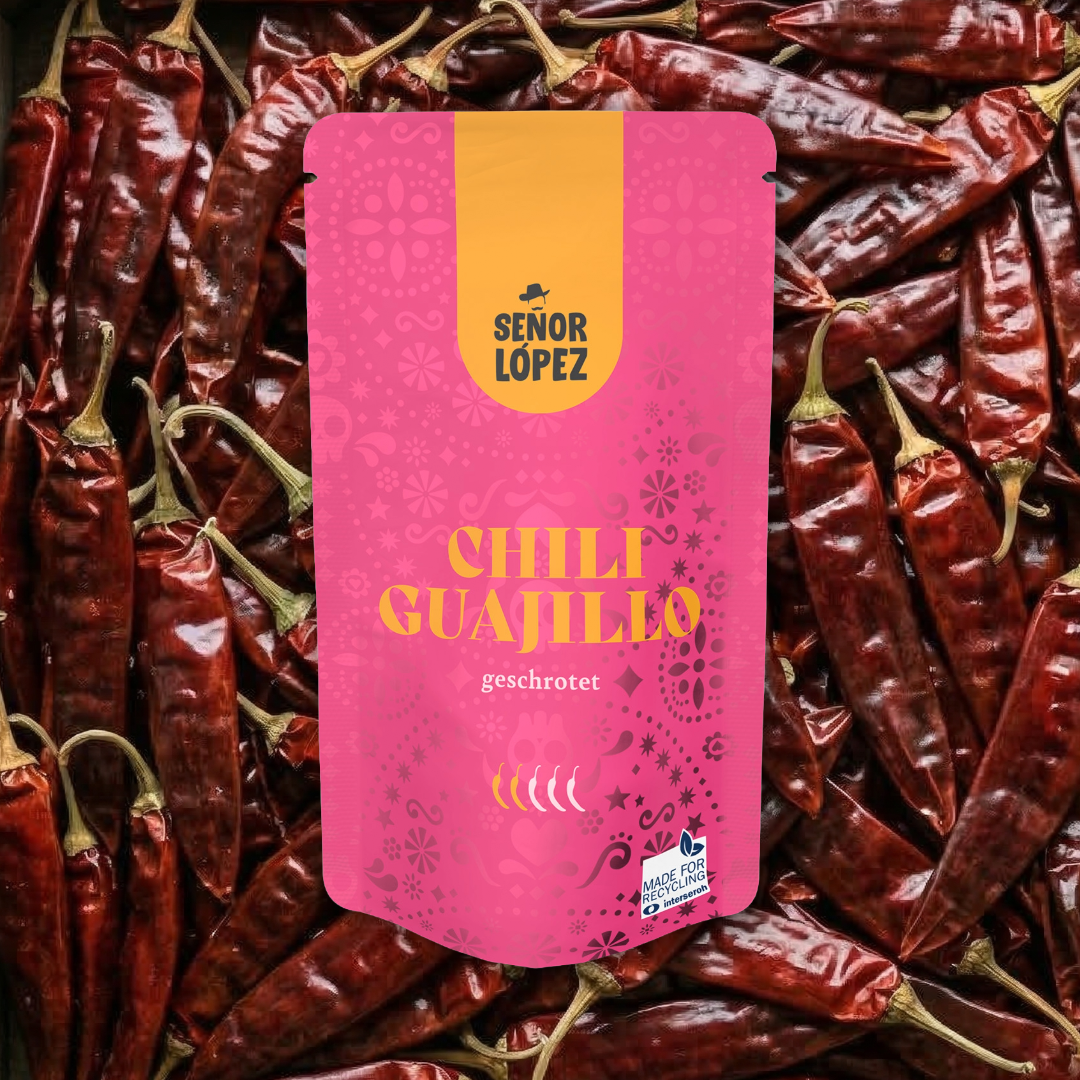 Señor López Guajillo Chili geschrotet 30 g