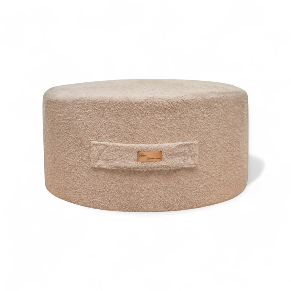 Sitzsack Bouclé – mit Stauraum, Hide & Seat