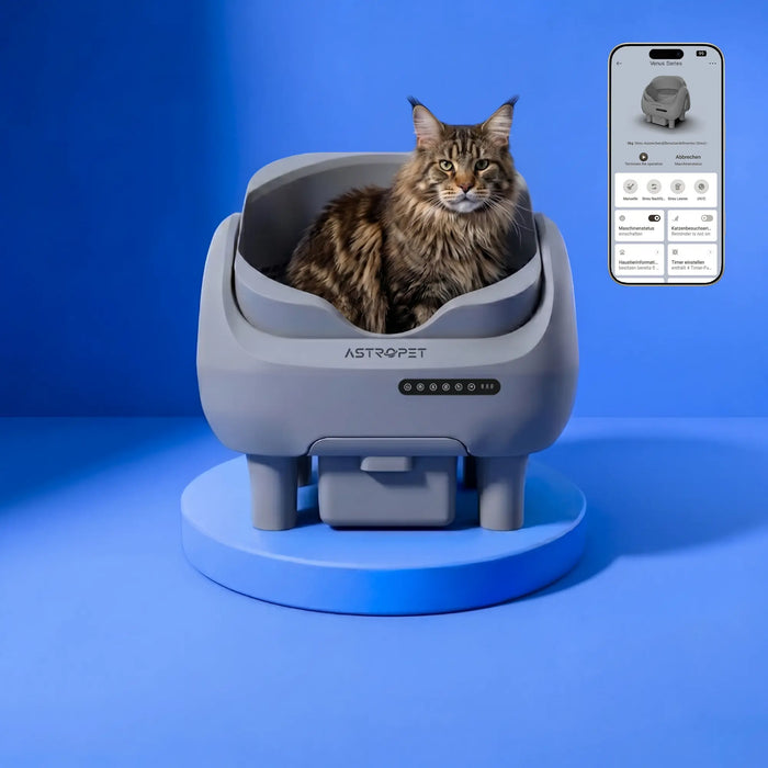 Venus - XXL Selbstreinigende Katzentoilette