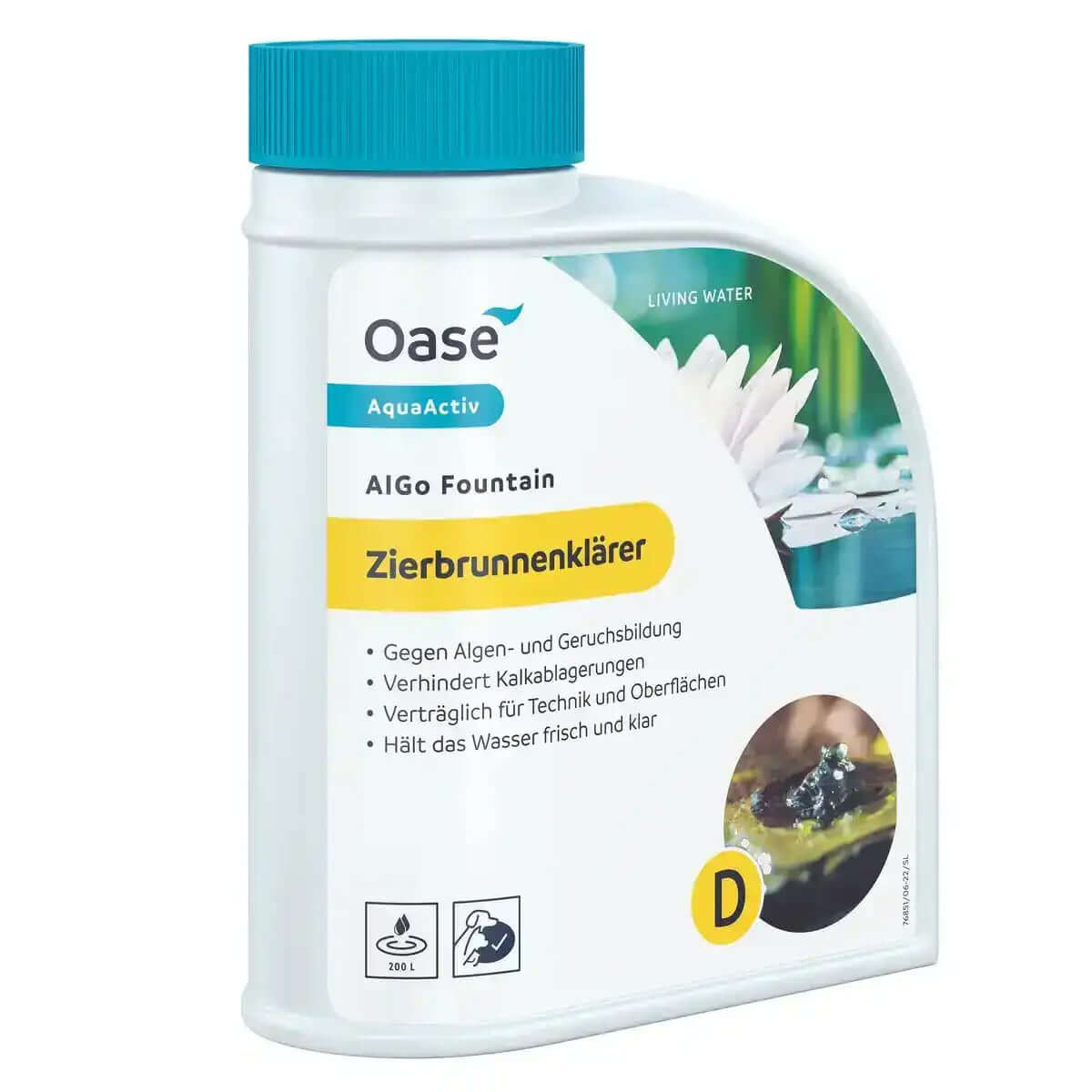 OASE AquaActiv AlGo Fountain Algenschutz-Konzentrat, 500 ml