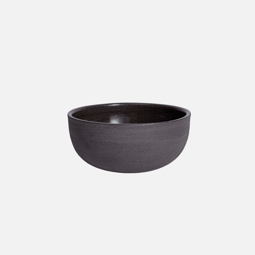 KUMO Cappuccino Tasse grau/schwarz