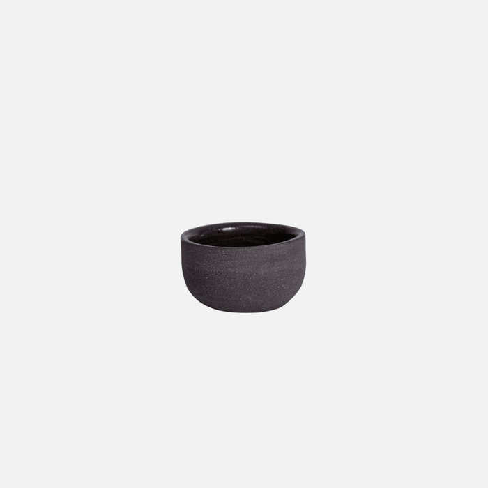 KUMO Espresso Tasse grau/schwarz
