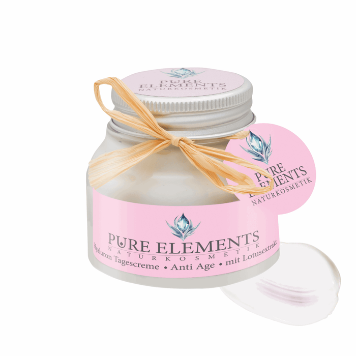 •Anti Age• Hyaluron Tagescreme mit Lotusextrakt – 3-fach Hyaluron | BDIH Naturkosmetik