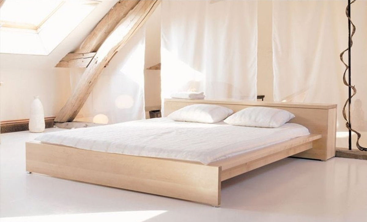 CREATO Massivholzbett mit Bettkasten – Handgefertigtes Design für Ihr Schlafzimmer