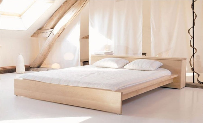 CREATO Massivholzbett mit Bettkasten – Handgefertigtes Design für Ihr Schlafzimmer