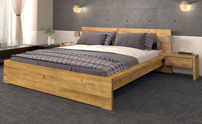 LONGBOARD Massivholzbett Birke – Handgefertigtes Bett aus natürlichem, nachhaltigem Holz