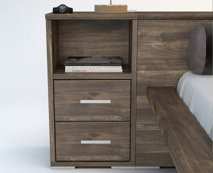 CREATO Nachttisch Massivholz – Handgefertigte Eleganz für Ihr Schlafzimmer