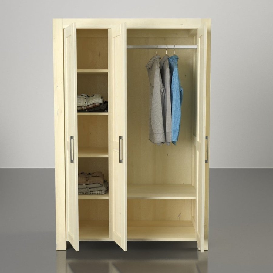 NATURA Kleiderschrank 3-türig für Ihre perfekte Garderobe