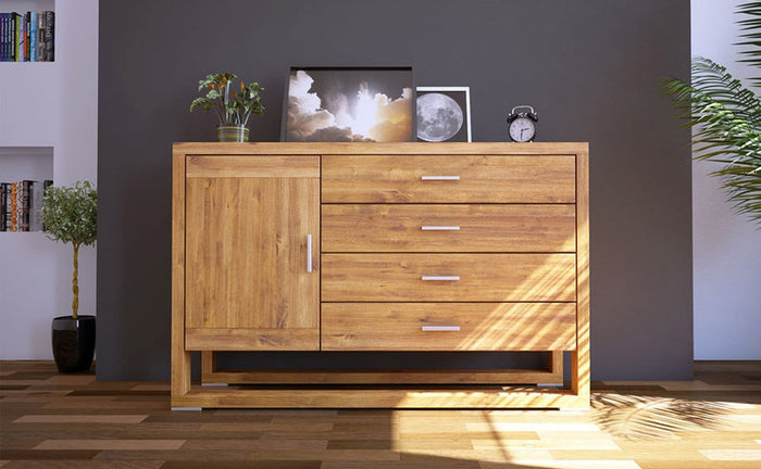 FERARRA Massivholz Kommode – Handgefertigtes Möbelstück für Ihr Zuhause mit Charakter