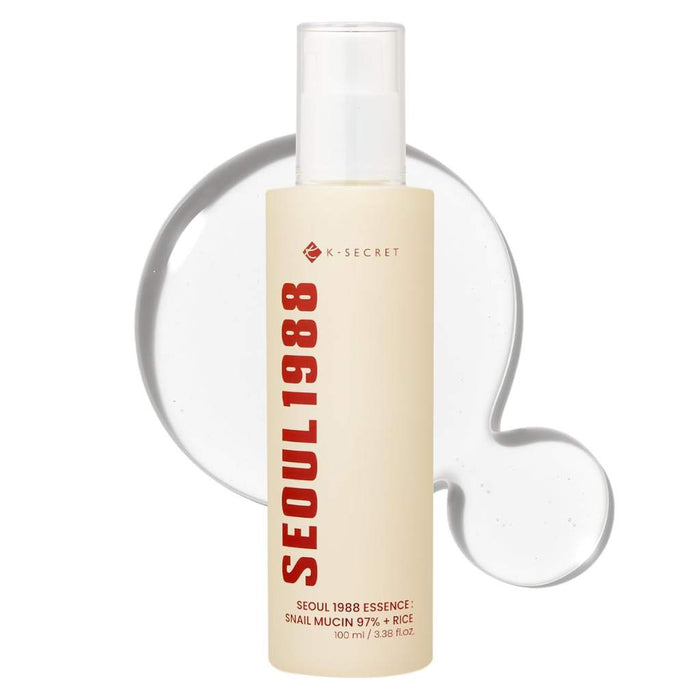K-SECRET Seoul 1988 Essence Snail Mucin 97% + Rice 100ml