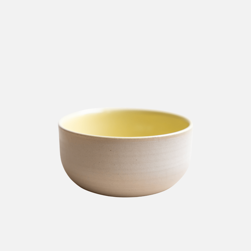 KUMO Flat White Tasse gelb