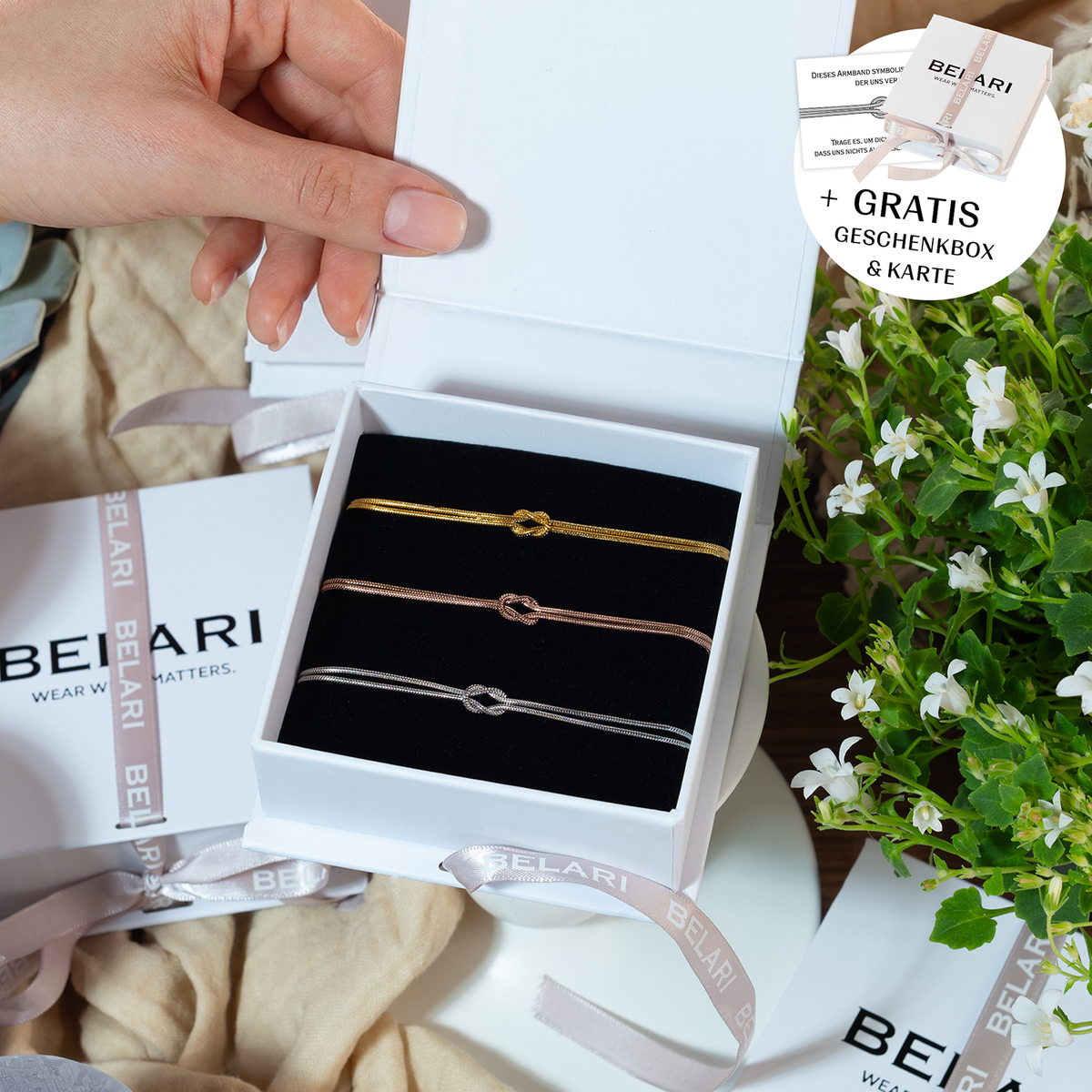 Verbindungsknoten Armband