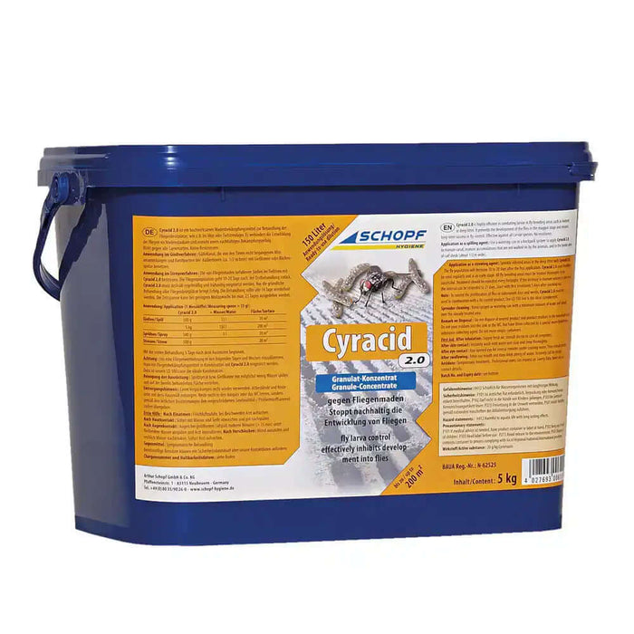 Schopf Cyracid 2.0 gegen Fliegenlarven 5000 g