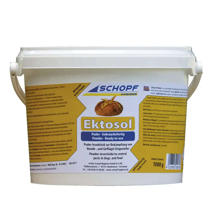 Schopf Ektosol® Puder  gegen Geflügel- und Hundeungeziefer 5000 g