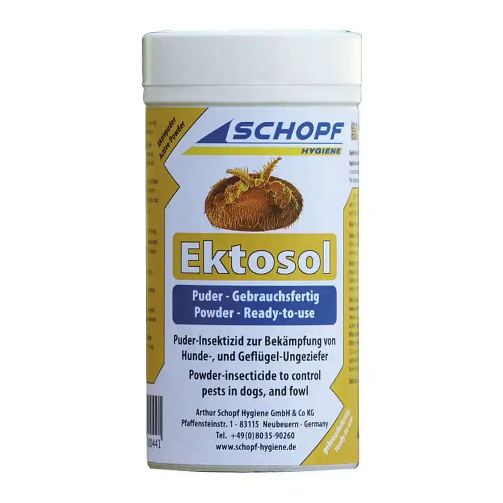 Schopf Ektosol® Puder  gegen Geflügel- und Hundeungeziefer 250 g