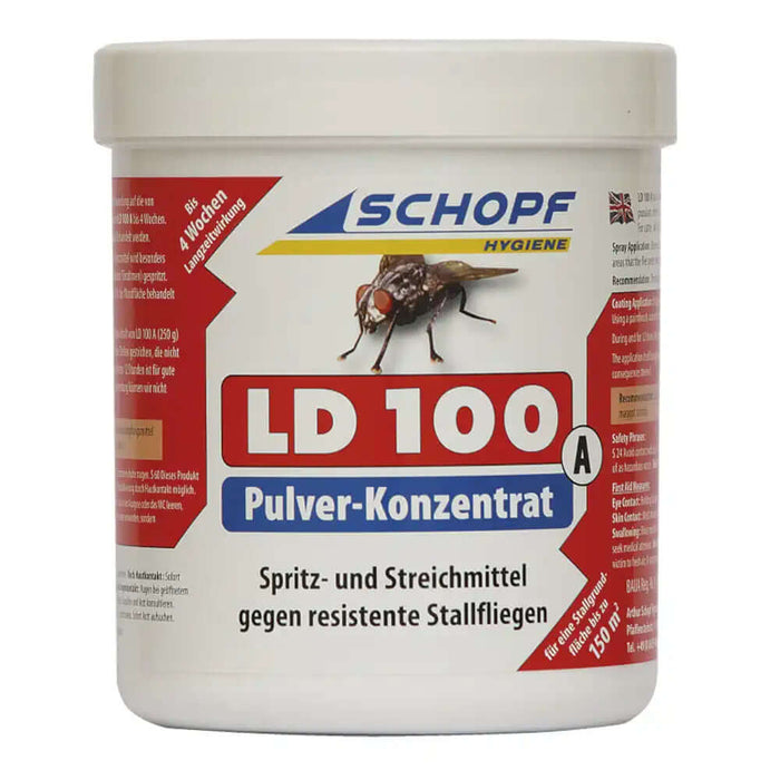 Schopf LD 100 A gegen resistente Stallfliegen  250 g