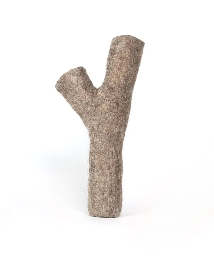 BUDDY. Hundespielzeug aus Wollfilz "Stock"