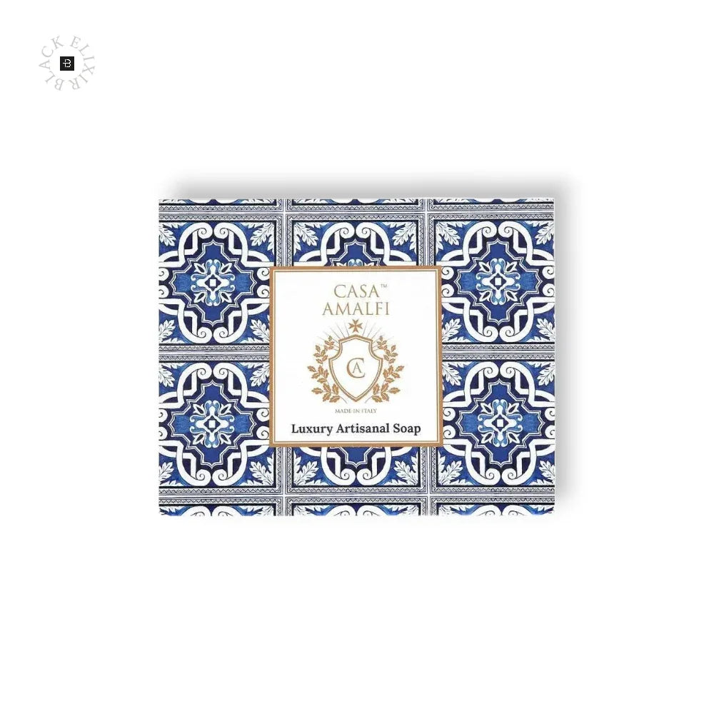CASA AMALFI BLUE MAIOLICA 3 SOAP GIFT SET